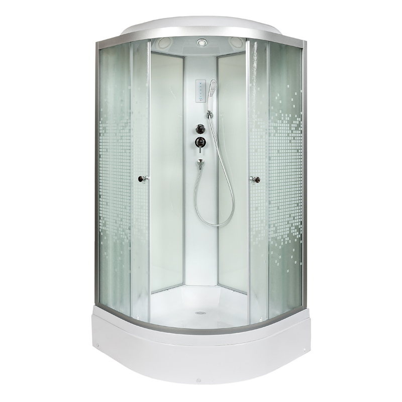

Душевая кабина Deto 80х80 L780EL, Матовый