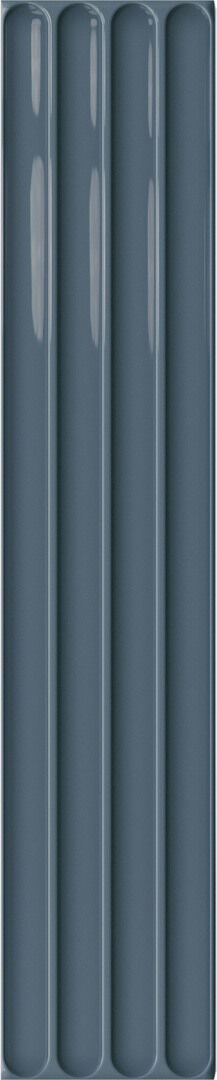Настенная плитка DNA Tiles Plinto In Blue Gloss 10,7x54,2 настенная плитка dna tiles plinto out green gloss 10 7x54 2