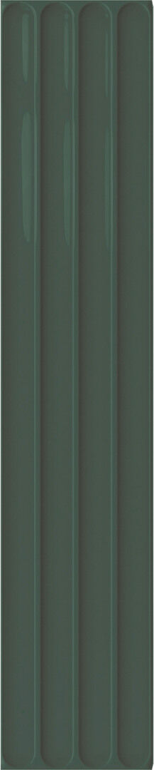 Настенная плитка DNA Tiles Plinto In Green Gloss 10,7x54,2 настенная плитка dna tiles plinto out greige gloss 10 7x54 2