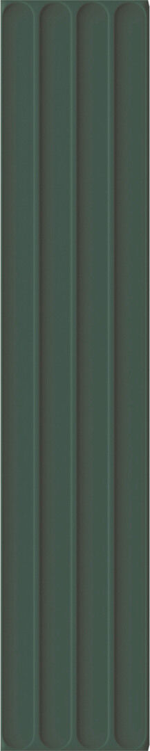 Настенная плитка DNA Tiles Plinto In Green Matt 10,7x54,2 настенная плитка dna tiles plinto in white matt 10 7x54 2