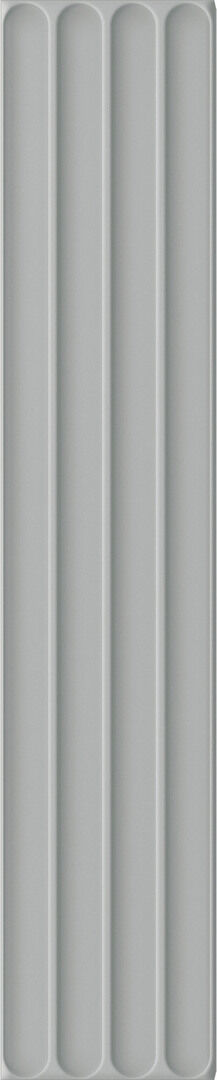 Настенная плитка DNA Tiles Plinto In Grey Matt 10,7x54,2