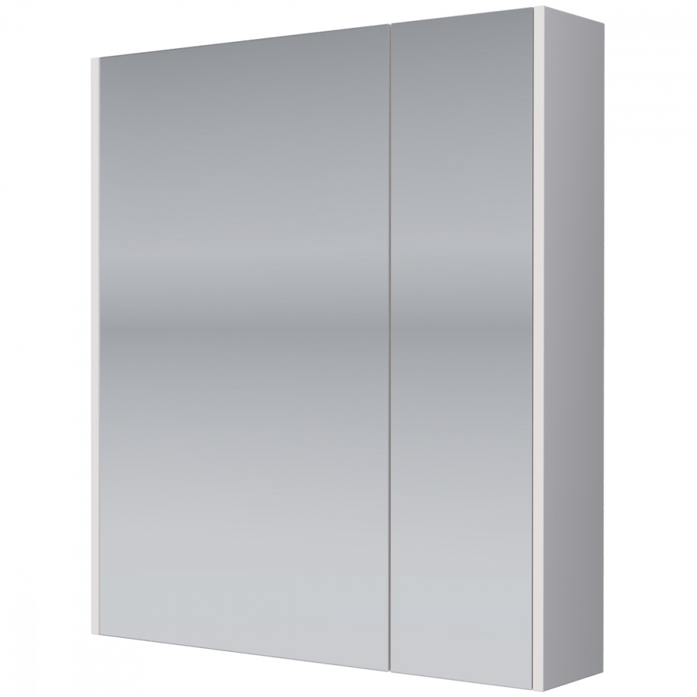 Зеркальный шкаф для ванной Dreja Prime 60 белый зеркальный шкаф runo фортуна 50х75 правый белый 00000001027