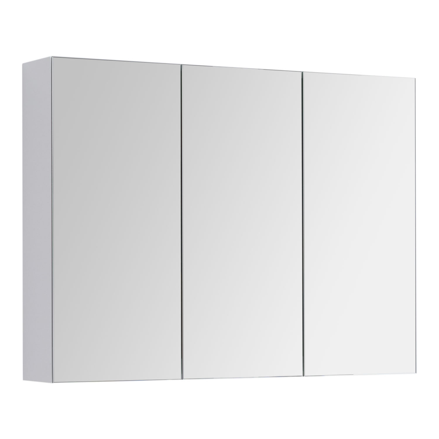 Зеркальный шкаф для ванной Dreja Premium 100 белый глянец зеркальный шкаф для ванной бриклаер палермо 74 белый глянец