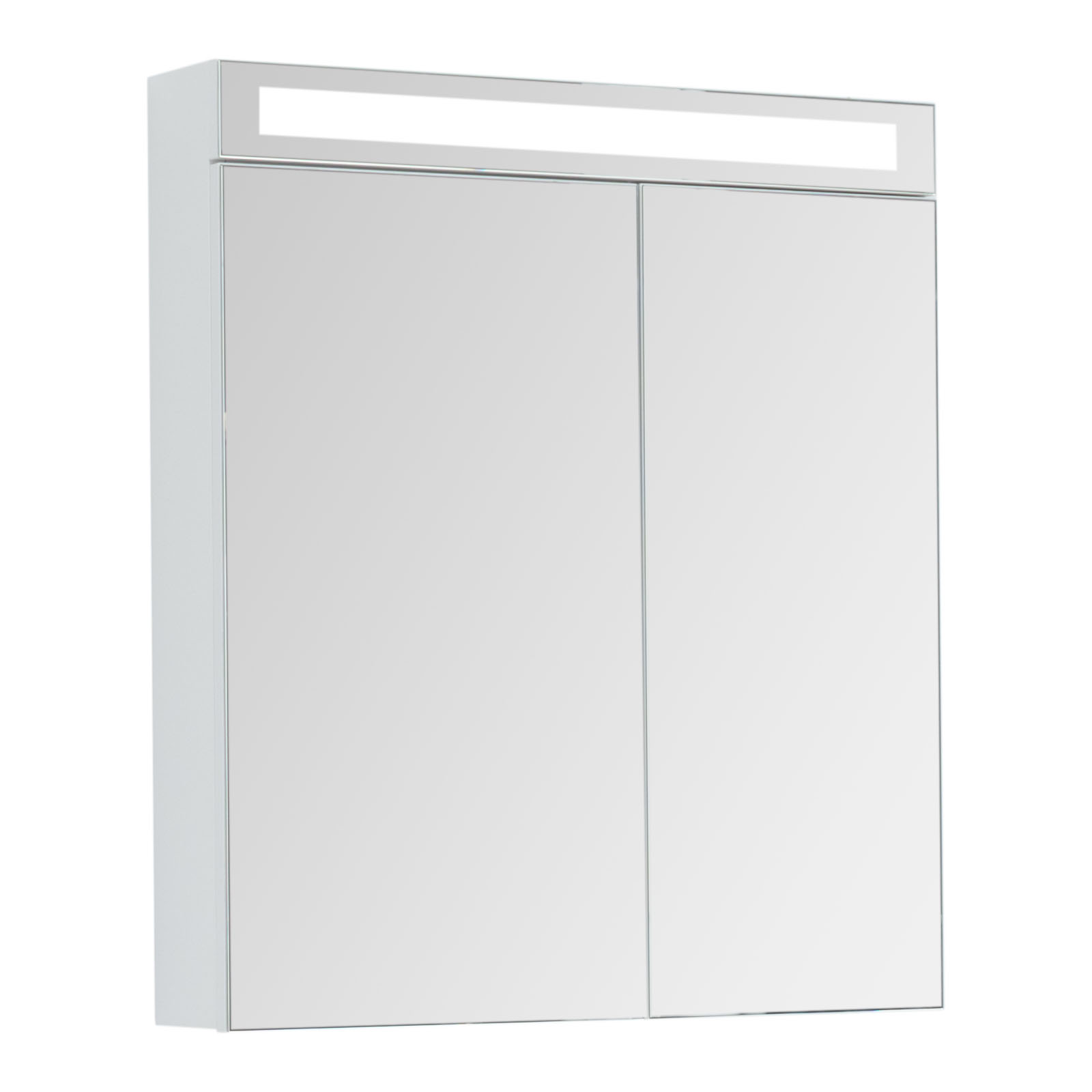 Зеркальный шкаф для ванной Dreja Max 70 белый глянец стол журнальный мебелик sht ct12 1 глянец белый белый муар