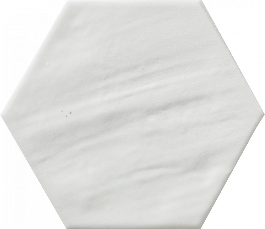 

Керамогранит Ecoceramic Chiara EC.M. Blanco Hex 20x24, Белый