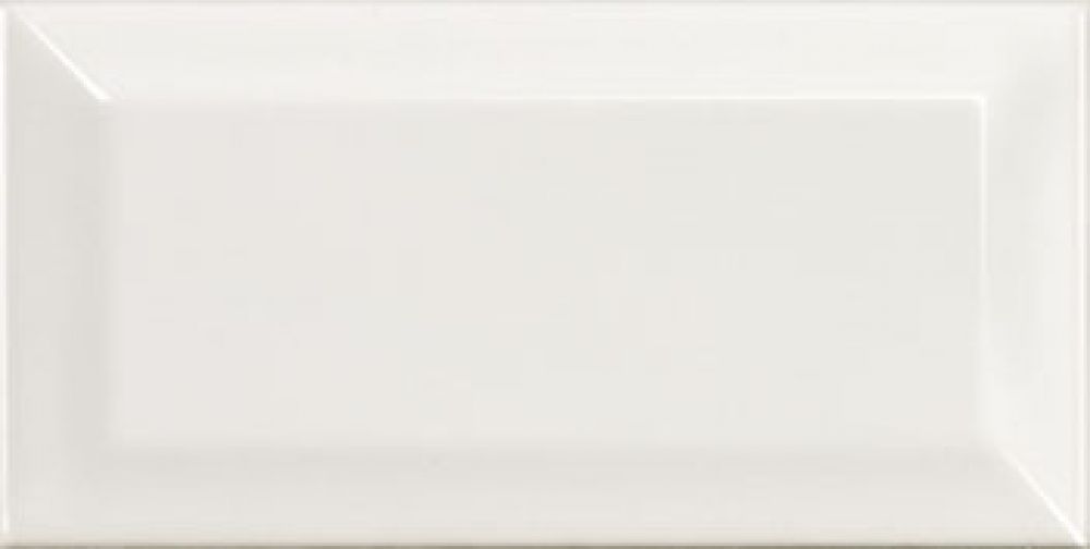 Настенная плитка Equipe Metro bissel 7,5x15 White