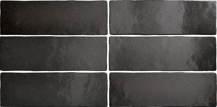 Настенная плитка Equipe Magma Black Coat 6.5x20 настенная плитка equipe magma sahara 6 5x20