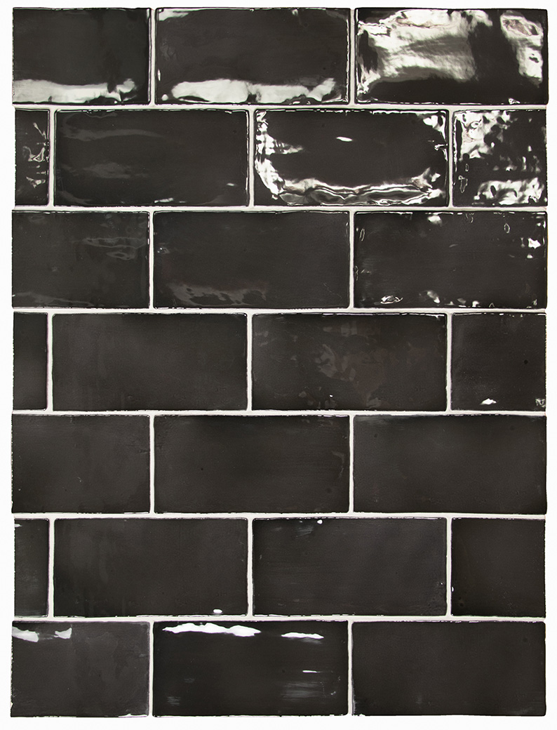 Настенная плитка Equipe Manacor Black 7,5x15