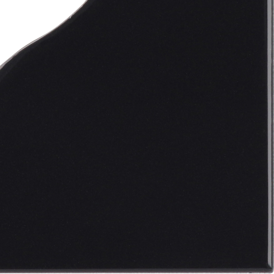 

Настенная плитка Equipe Curve Black 8.3x12, Черный