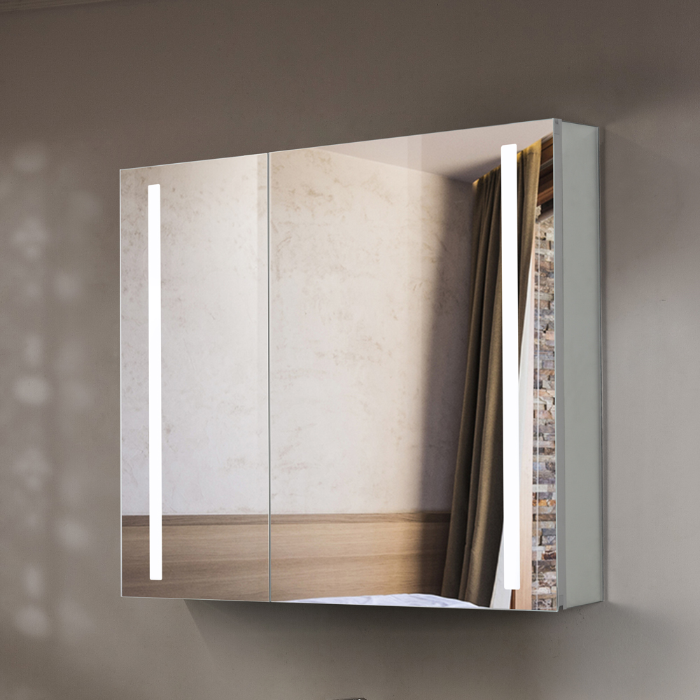 Зеркальный шкаф для ванной Esbano ES-2404 зеркальный шкаф для ванной raval frame 75 белый