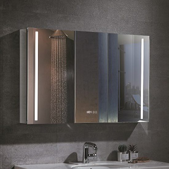 Зеркальный шкаф для ванной Esbano ES-2408 зеркальный шкаф sancos hilton 80х74 с подсветкой ручной выключатель z800