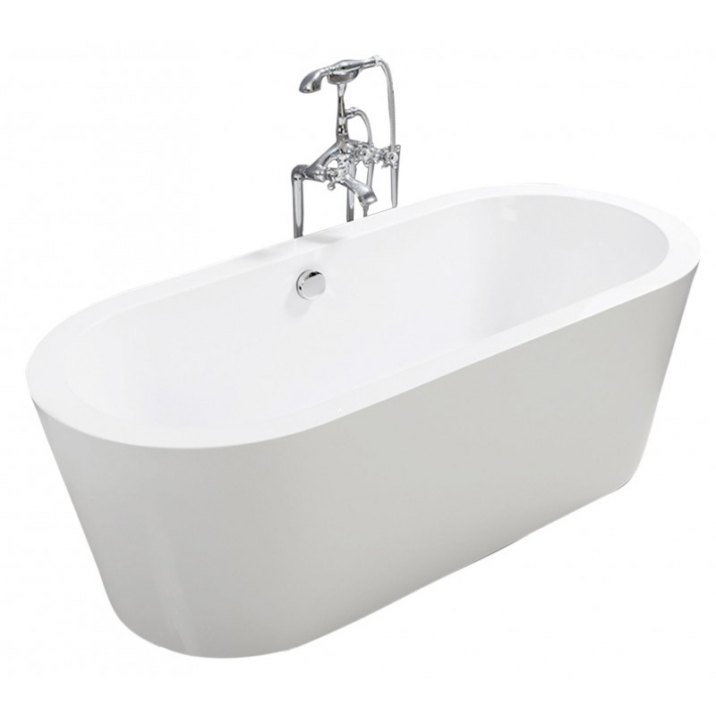 Акриловая ванна Esbano Berlin, цвет белый - фото 1
