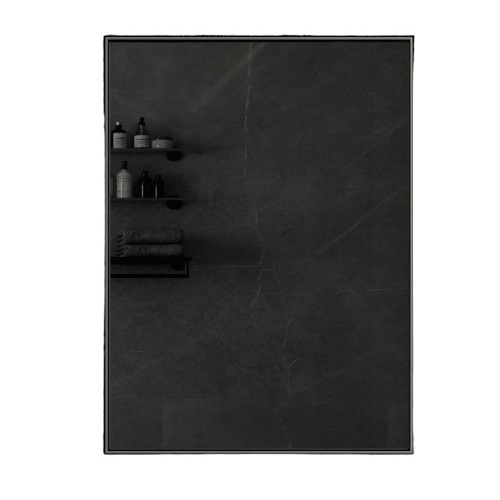 Зеркало для ванной Esbano 60 ESMR3803HDB, цвет черный - фото 1