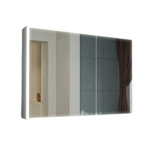 Зеркальный шкаф для ванной Esbano 100 ESMT3810D, цвет белый - фото 1