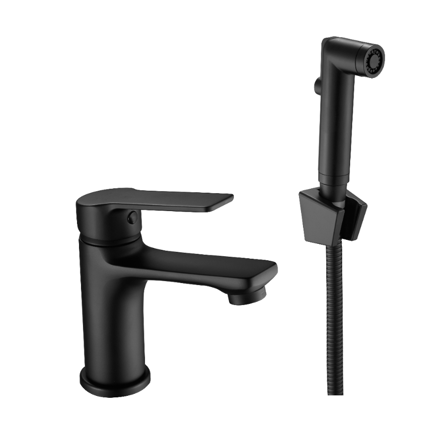

Смеситель для раковины Esko Singapore black SB 27H, Черный