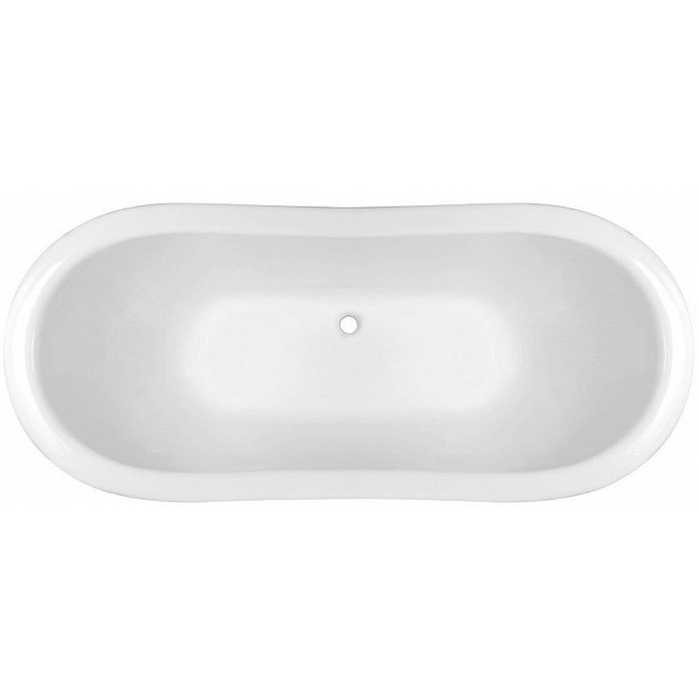 Ванна из литьевого мрамора Эстет Бостон 180 белая, цвет белый ФР-00001046 - фото 1