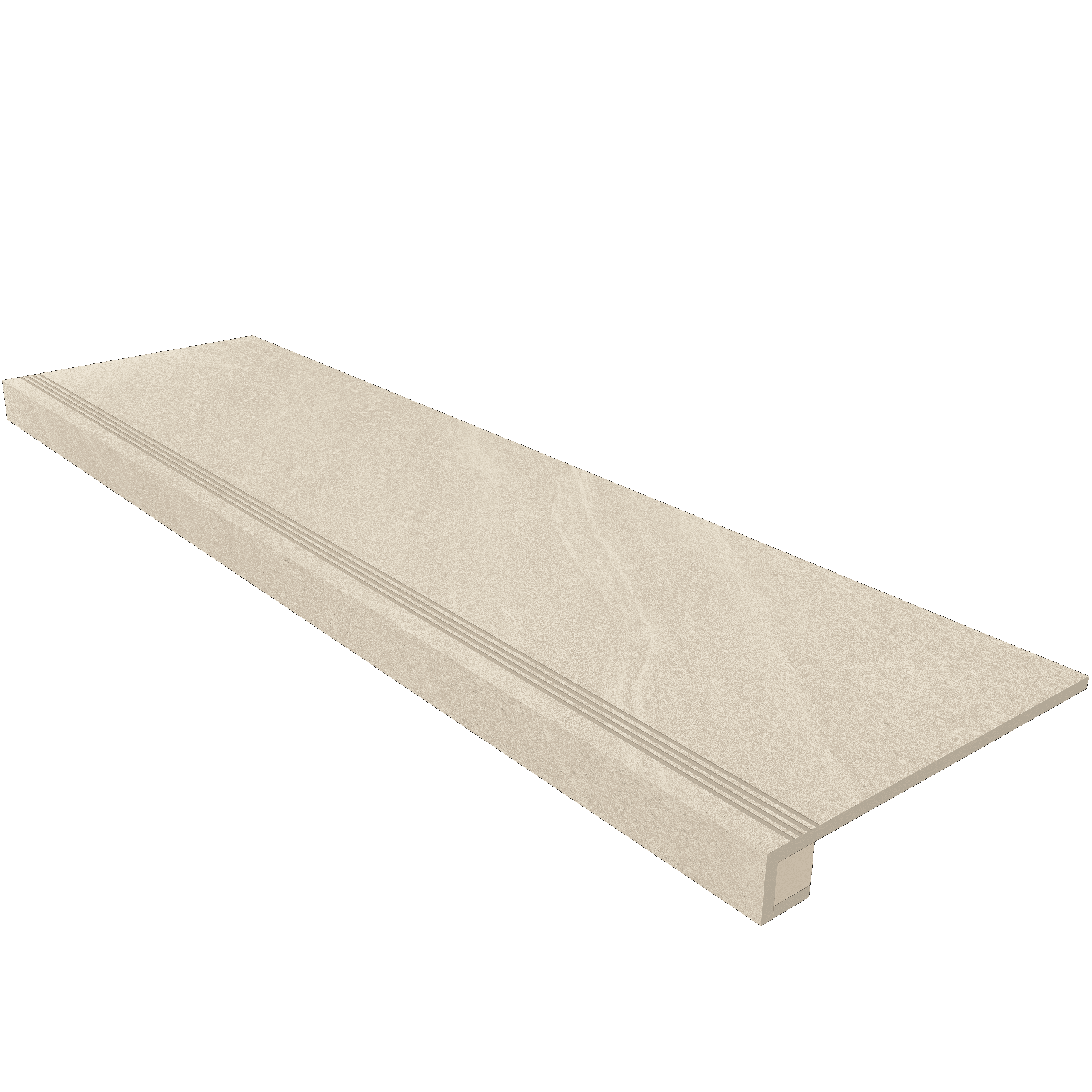 Комплект Estima Gabbro Ступень White GB01 33x120 Непол. + Подступенок 14,5x120 ступень estima loft white lf00 непол 30x120