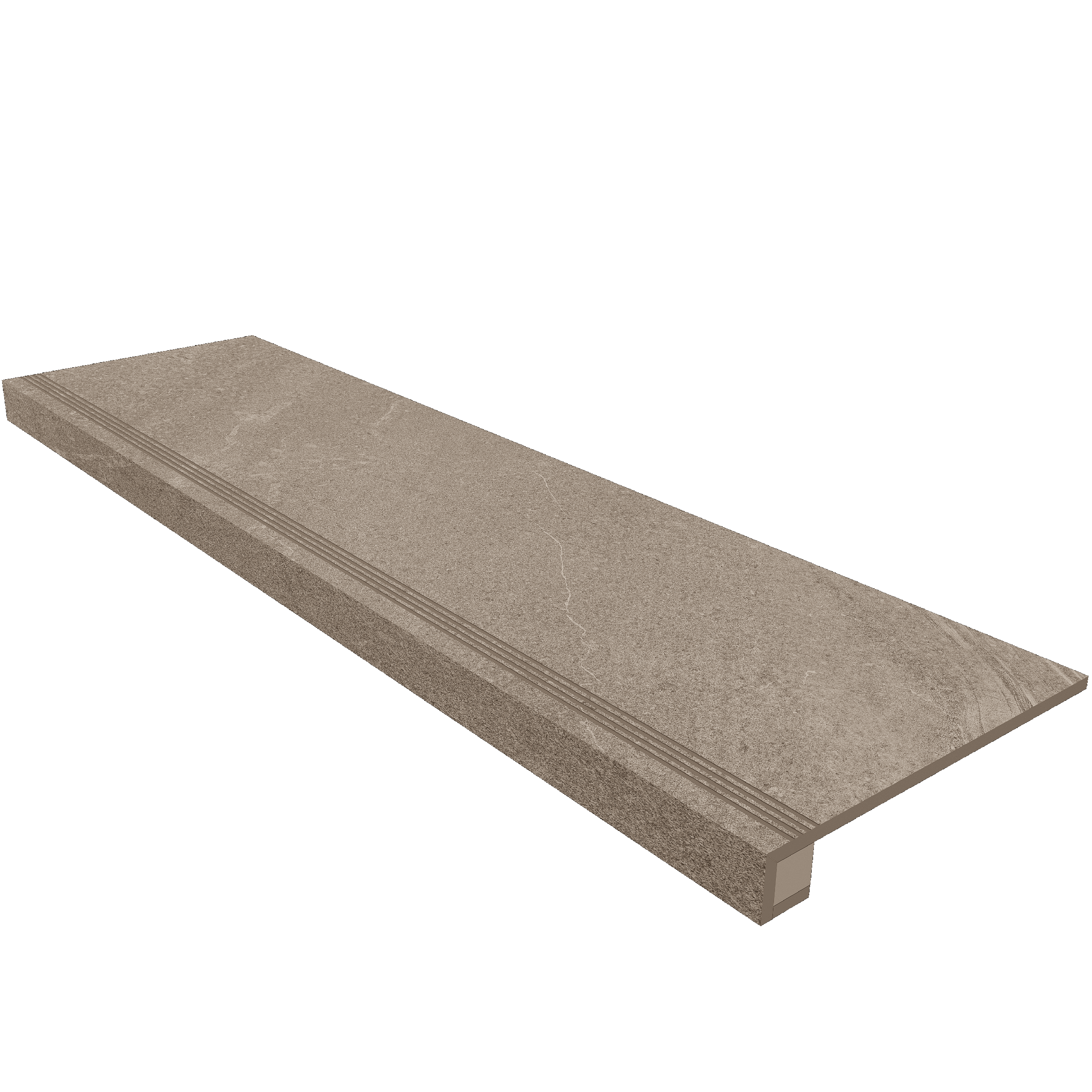 Комплект Estima Gabbro Ступень Grey GB02 33x120 Непол. + Подступенок 14,5x120 комплект estima brigantina ступень wenge bg05 33x120 непол без насечек подступенок 14 5x120