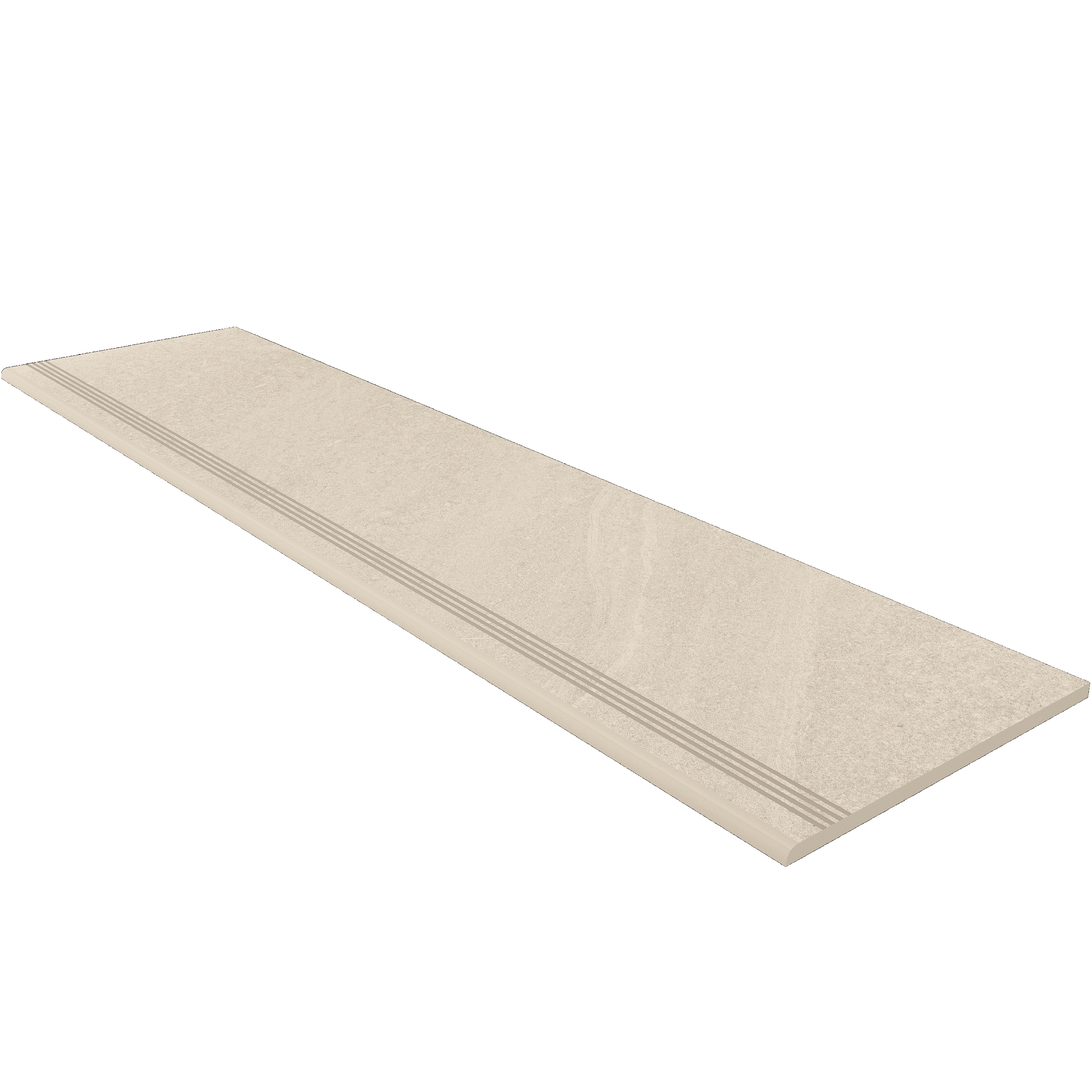 Ступень Estima Gabbro Ступень White GB01 Непол. с насечками 30x120