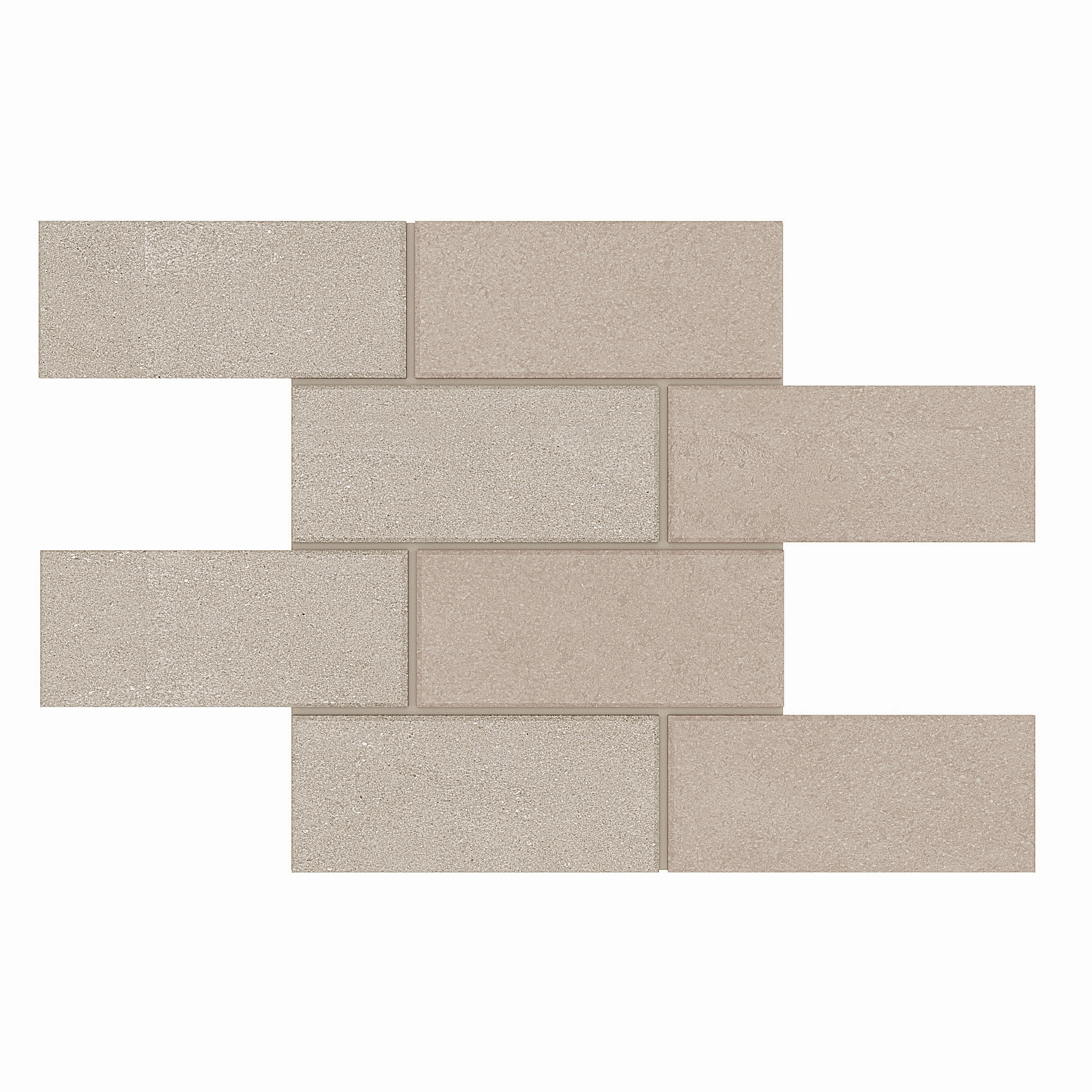 Мозаика Estima Luna Beige LN01/TE01 Bricks Big Непол. 28,6x35