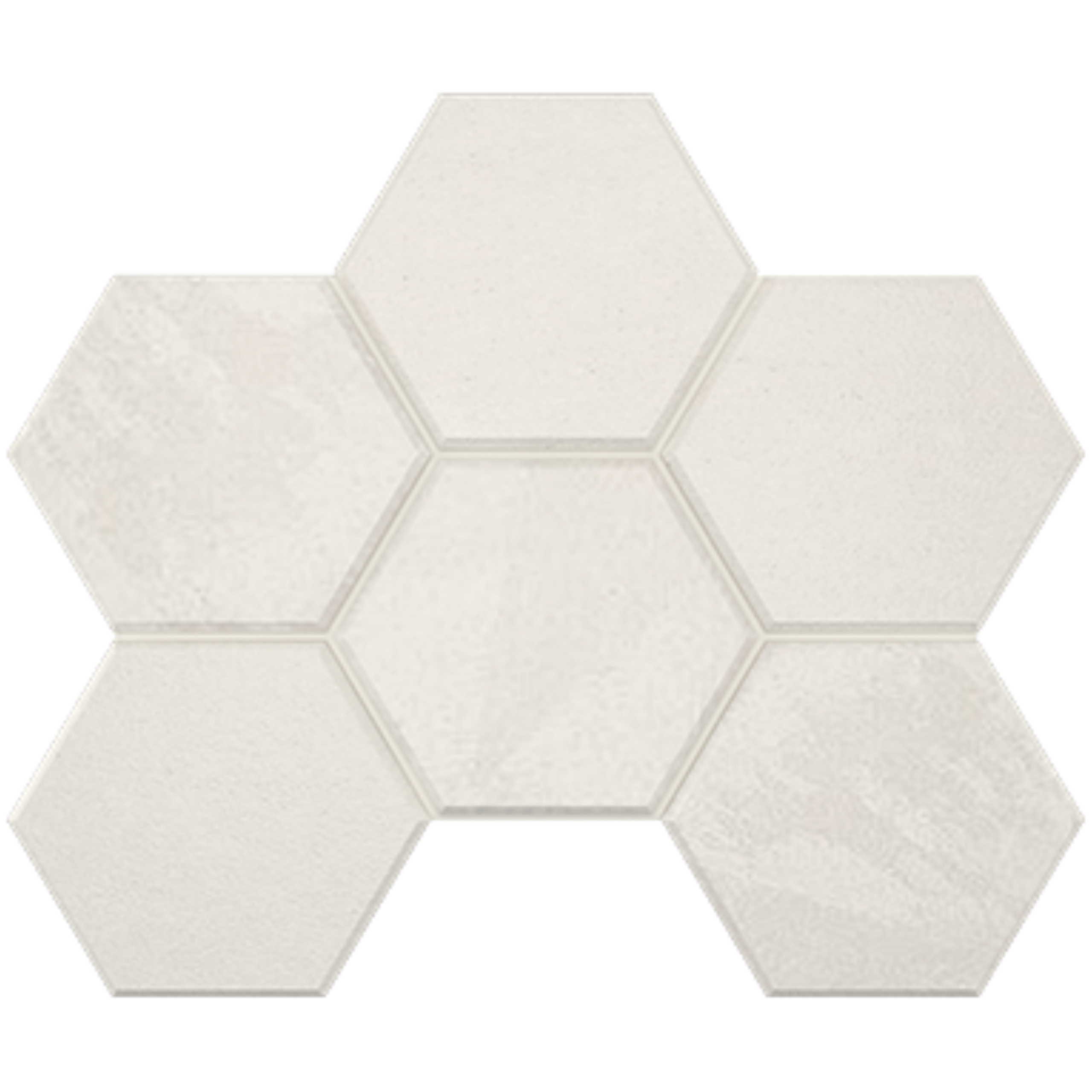 Мозаика Estima Luna White LN00/TE00 Hexagon Непол. 25x28,5 мозаика estima luna beige ln01 te01 hexagon непол 25x28 5