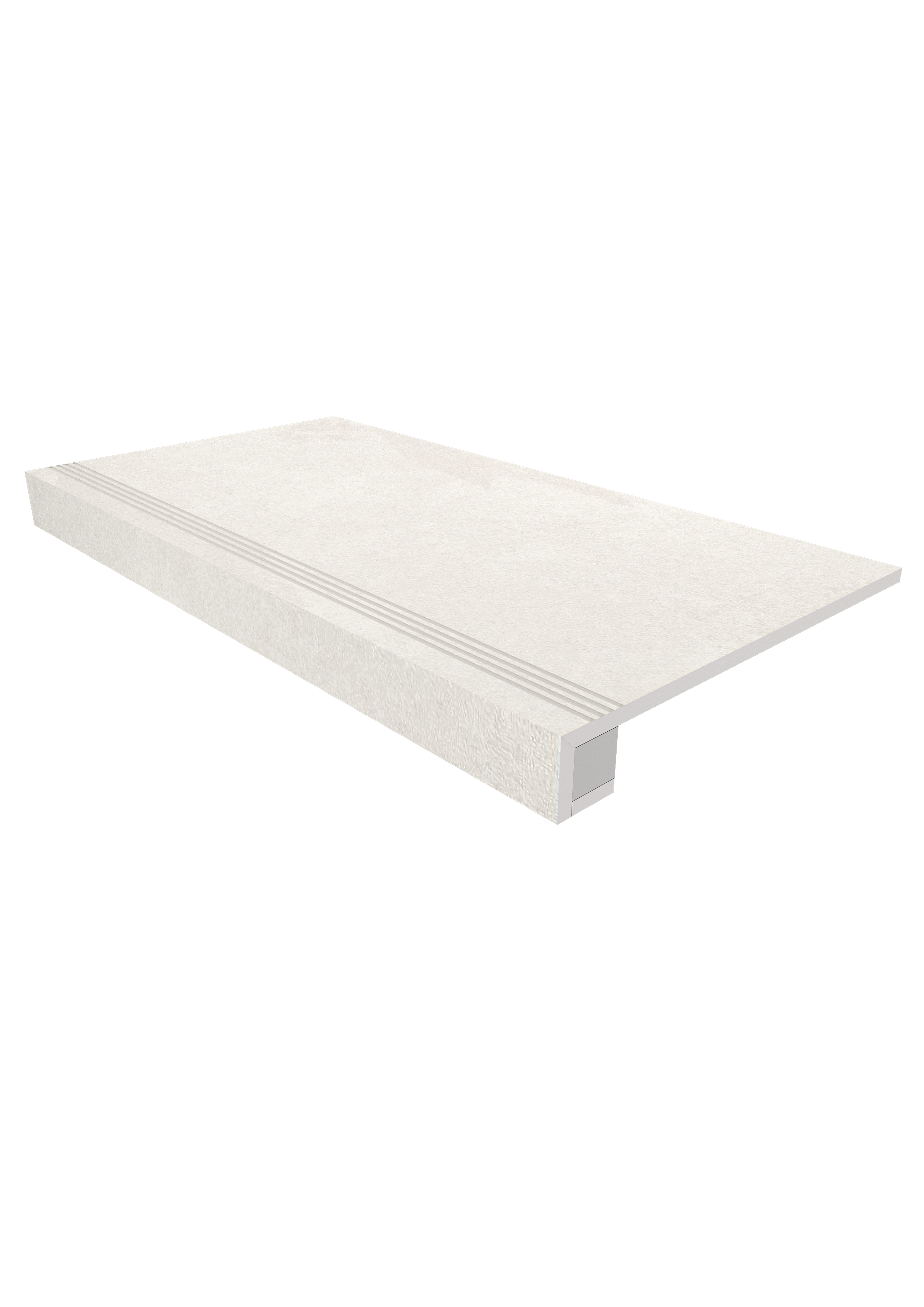 

Комплект Ступень White TE00 33x120 Непол. + Подступенок 14,5x120, Белый