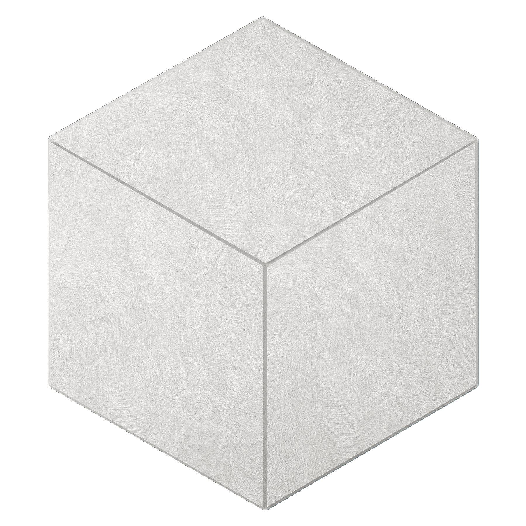 Мозаика Ametis Spectrum Milky White SR00 Cube Непол. 29x25 мозаика ametis spectrum milky white grey sr00 sr01 cube непол 29x25
