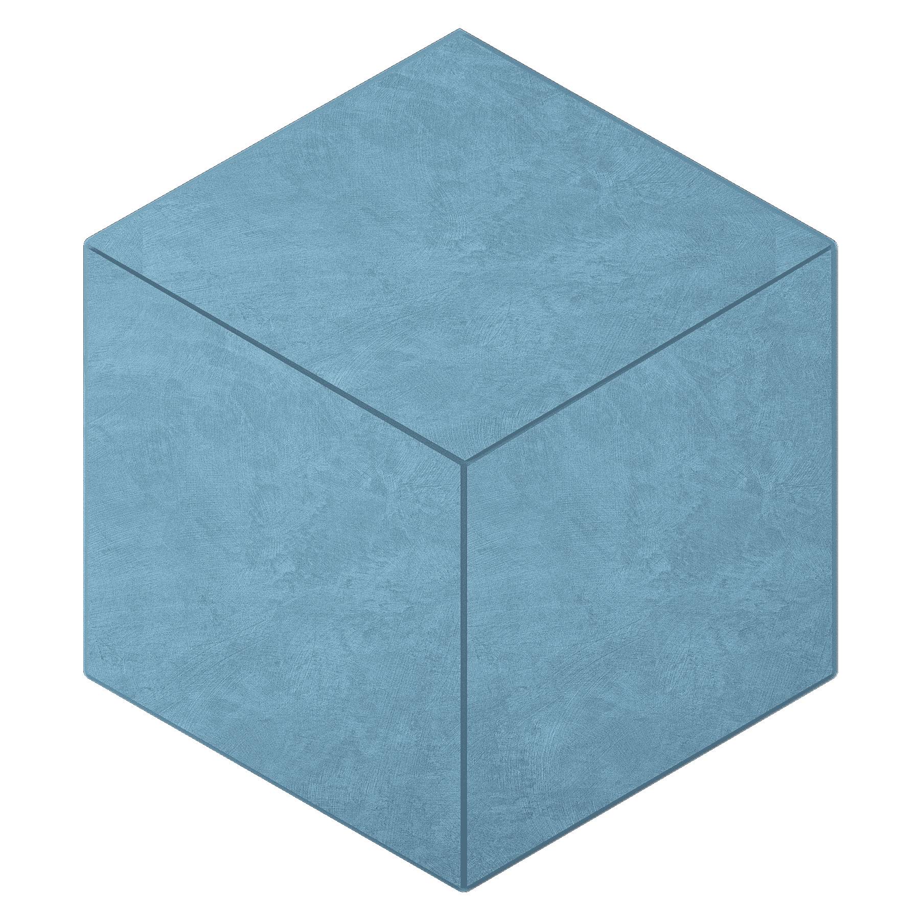 Мозаика Ametis Spectrum Sky Blue SR03 Cube Непол. 29x25