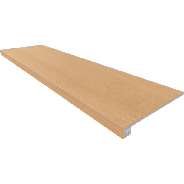 Комплект Estima Classic Wood Ступень Honey Oak CW04 33x120 Непол. без насечек + Подступенок 14,5x120 комплект estima classic wood ступень dark grey cw02 33x120 непол без насечек подступенок 14 5x120