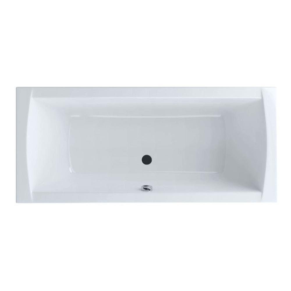Акриловая ванна Excellent Aquaria Lux 180х80 без гидромассажа, цвет белый WAEX.AQU18WH - фото 1