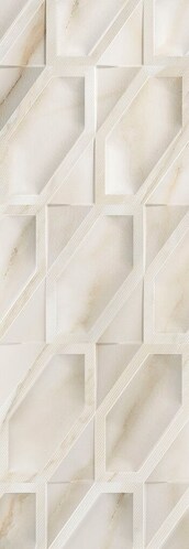 Настенная плитка Fanal Calacatta Hexa Gloss 31,6x90