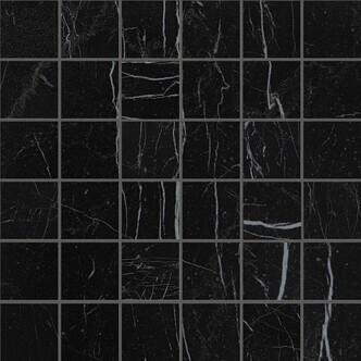 Мозаика FAP Ceramiche Roma Diamond Nero Reale Gres Macromos. 30x30 мозаика fap ceramiche roma diamond grigio schegge mosaico brillante 30x30