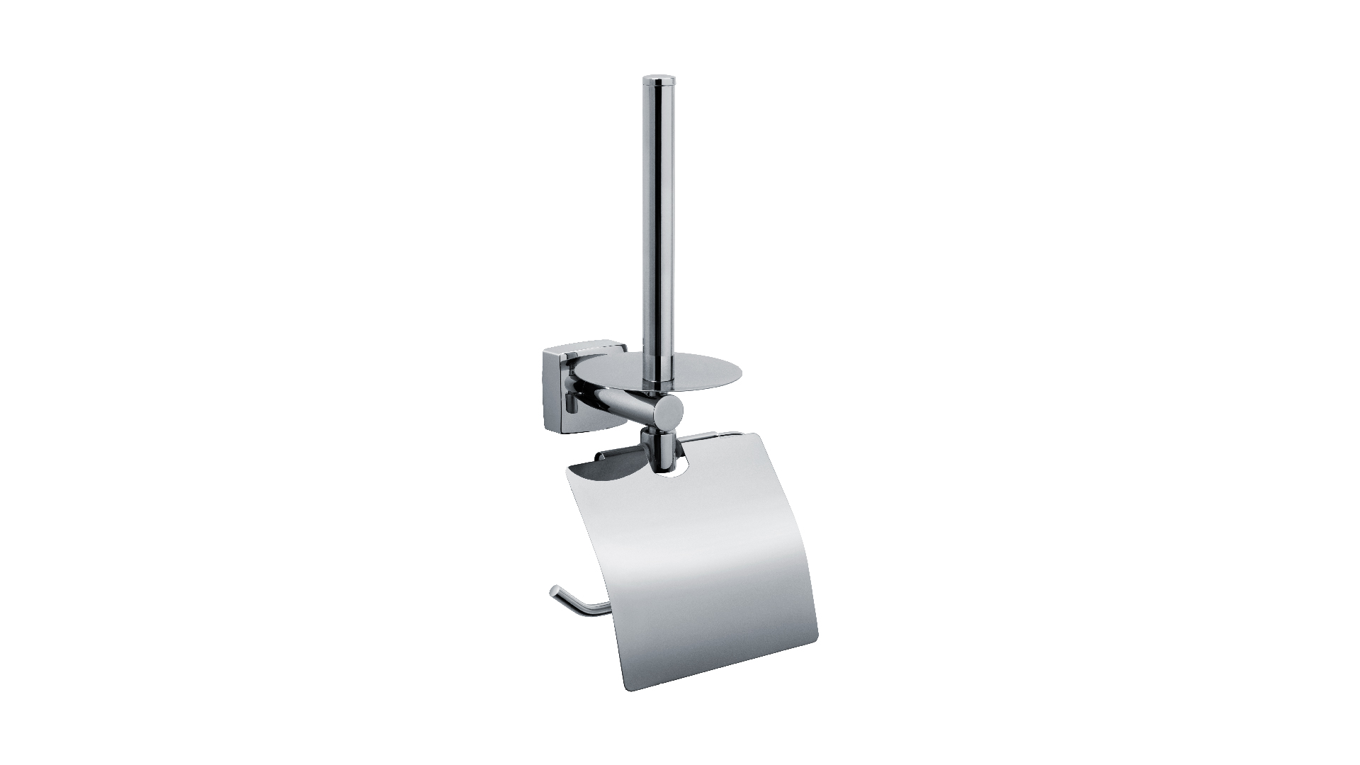 Держатель для туалетной бумаги Fixsen Kvadro FX-61310E и держатель запасного рулона держатель для туалетной бумаги fixsen crystal sf 35010b