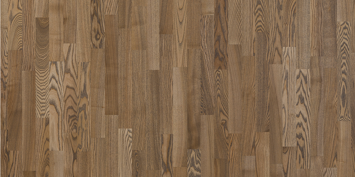 Паркетная доска Floorwood FW Ash Madison Brown Oil 3S, цвет коричневый