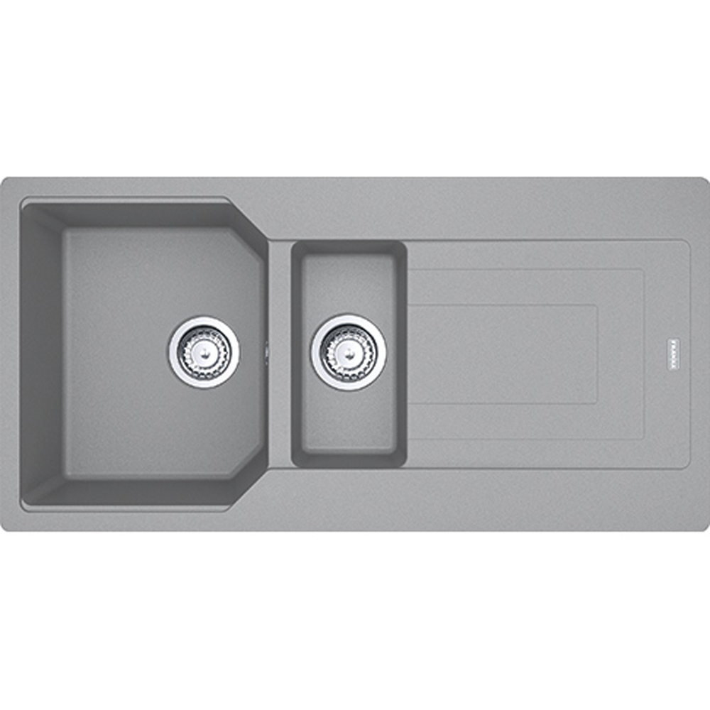 Кухонная мойка Franke Urban UBG 651-100 серый камень кухонная мойка blanco pleon 6 split серый беж