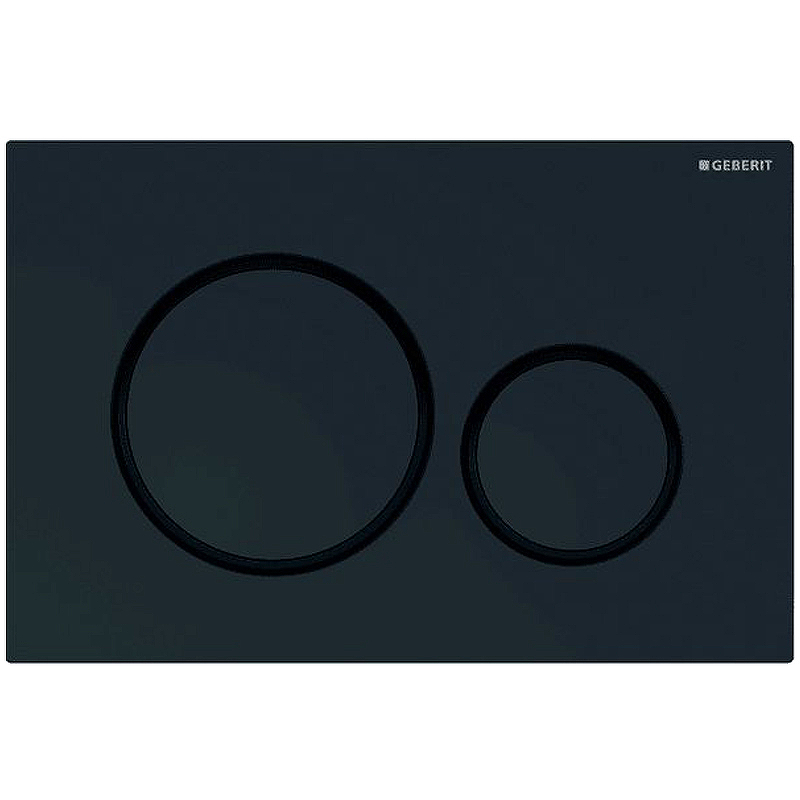 Кнопка для инсталляции Geberit Sigma 115.882.DW.1, цвет черный - фото 1