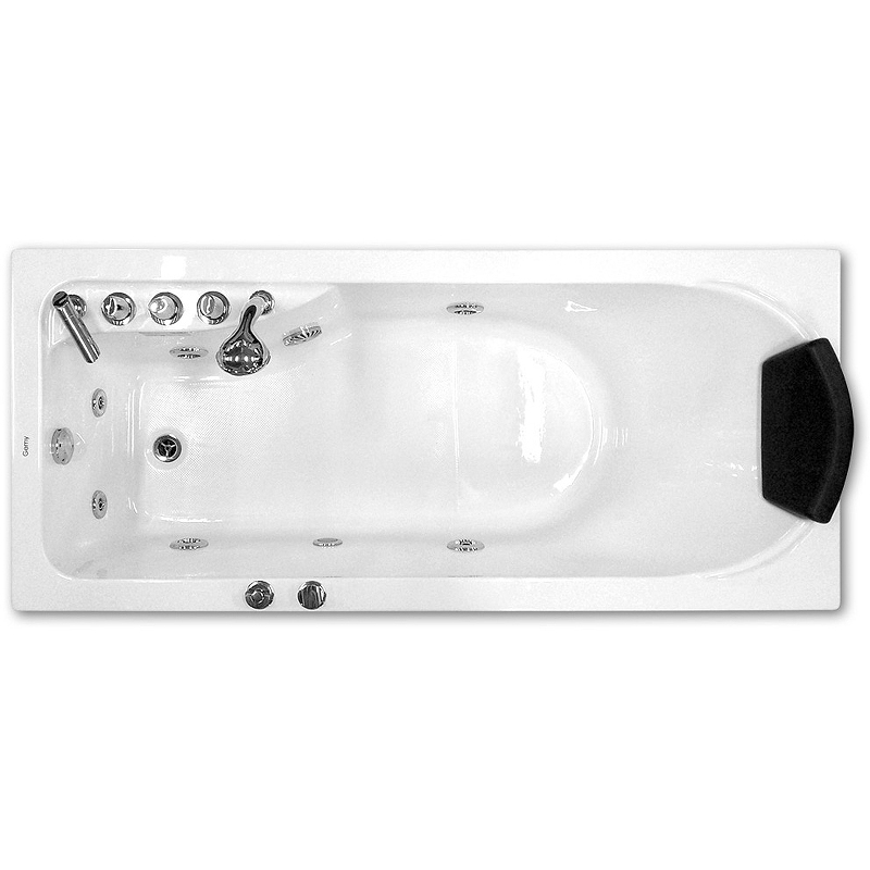 Акриловая ванна Gemy G9006-1.7 B L 172х77 акриловая ванна gemy g9258 180х100