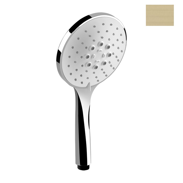 Душевая лейка Gessi Ovale 14376.727 Brushed Brass PVD