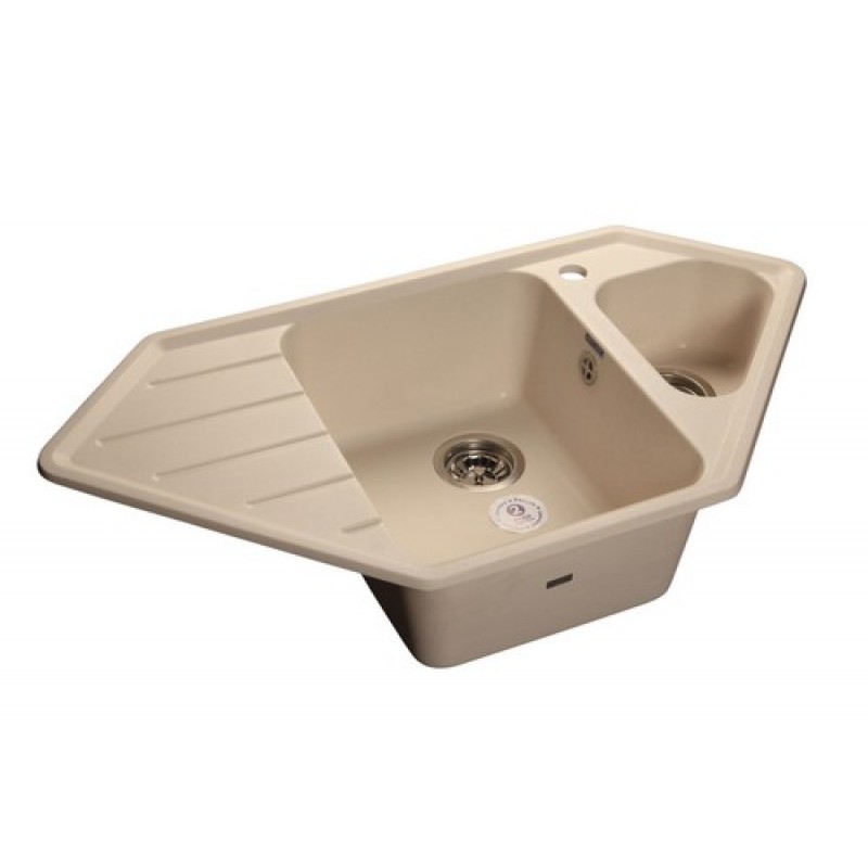 

Кухонная мойка GranFest Corner GF-C950E белый