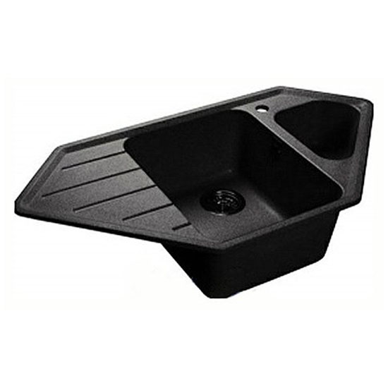 

Кухонная мойка GranFest Corner GF-C950E черный