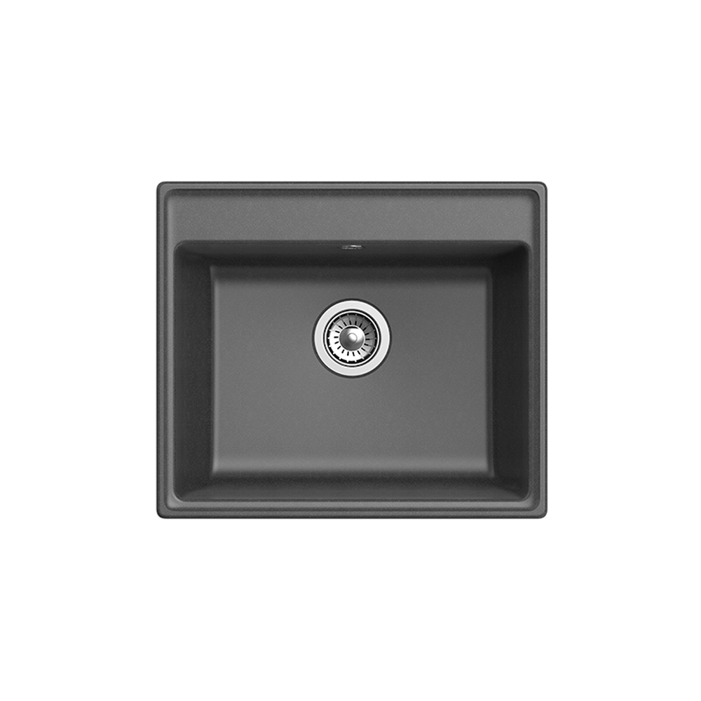 

Кухонная мойка GranFest Vertex GF-V--580 графит, Черный