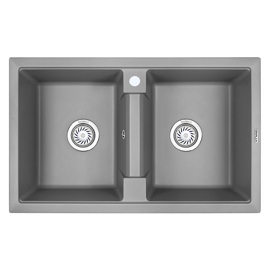 Кухонная мойка Granula GR-8101 алюминиум кухонная мойка granula ks 6051 с дозатором и ролл матом матовый