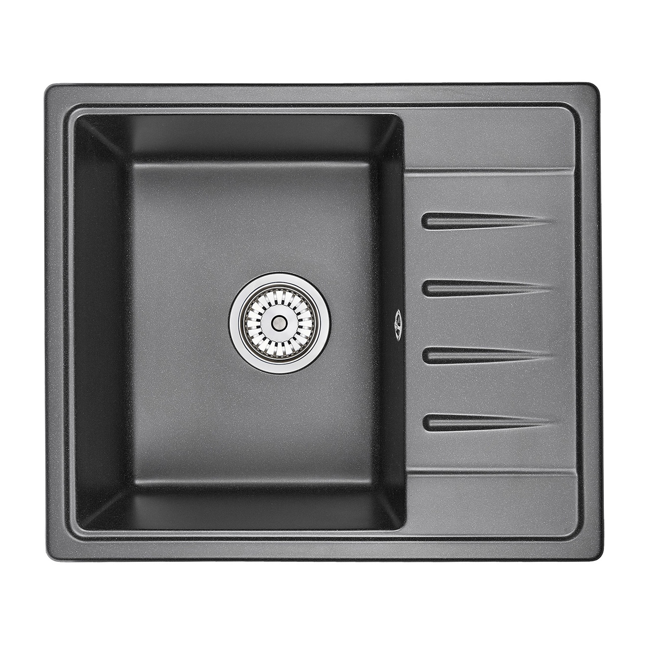 Кухонная мойка Granula Standart 58х50 ST-5803 черный kitfort ультразвуковая мойка кт 2069
