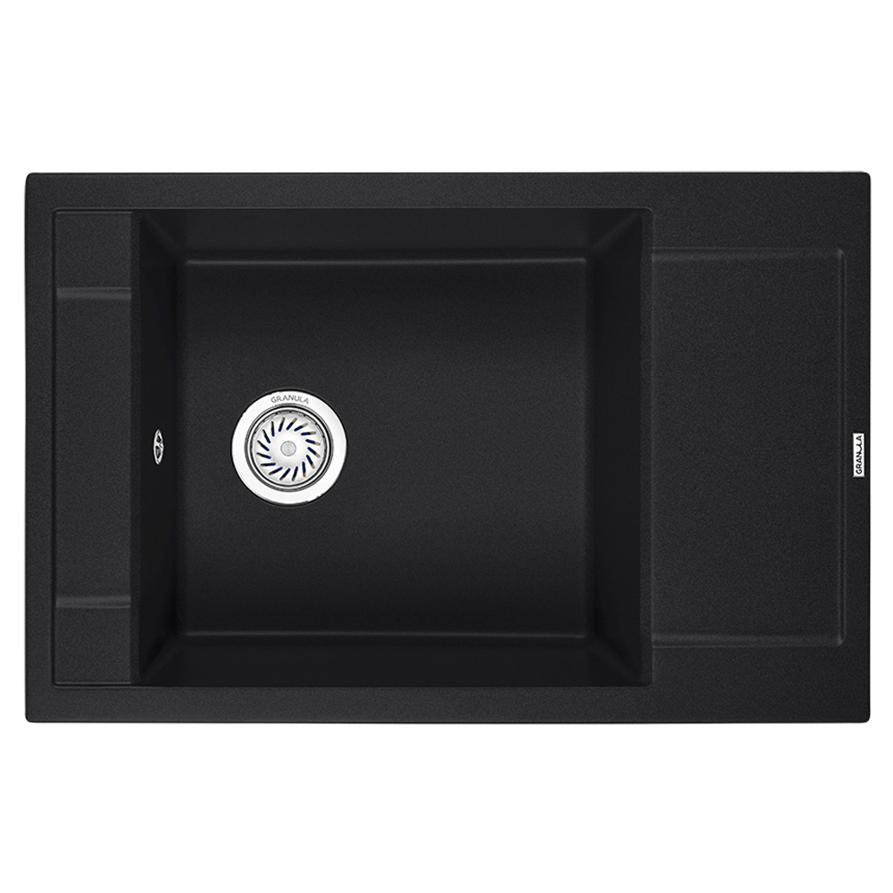 

Кухонная мойка Granula GR-7806 78х50 черный
