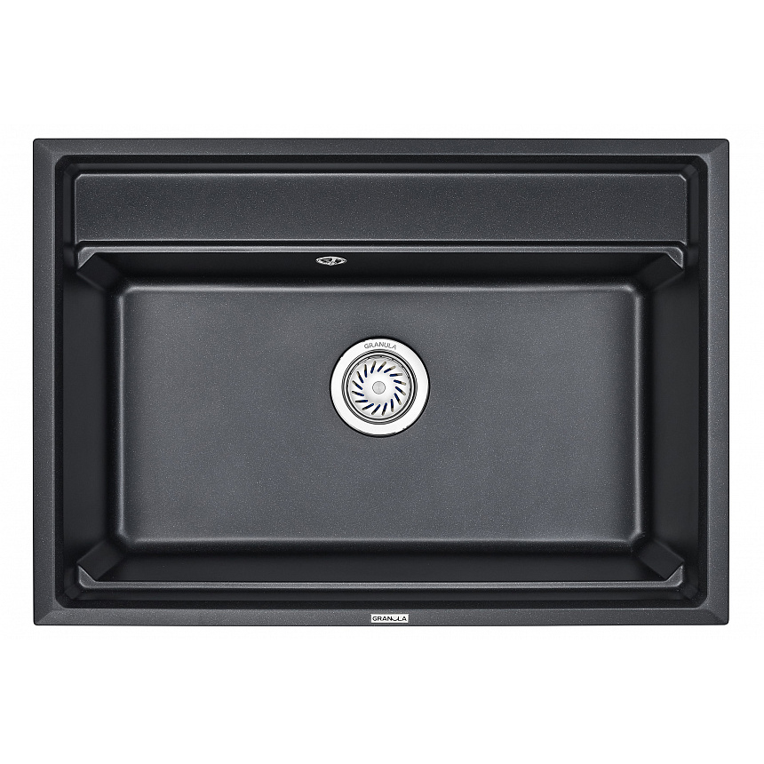 

Кухонная мойка Granula Kitchen Space 73х51 KS-7301 шварц, Черный