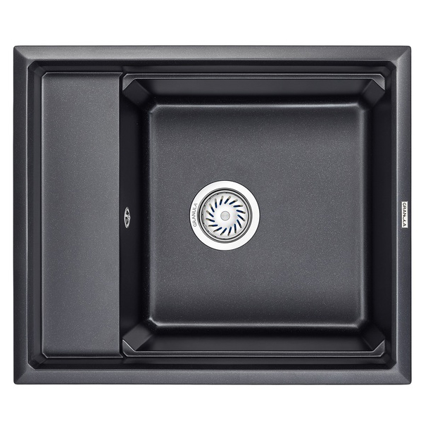 

Кухонная мойка Granula Kitchen Space 60х51 KS-6004 шварц, Черный