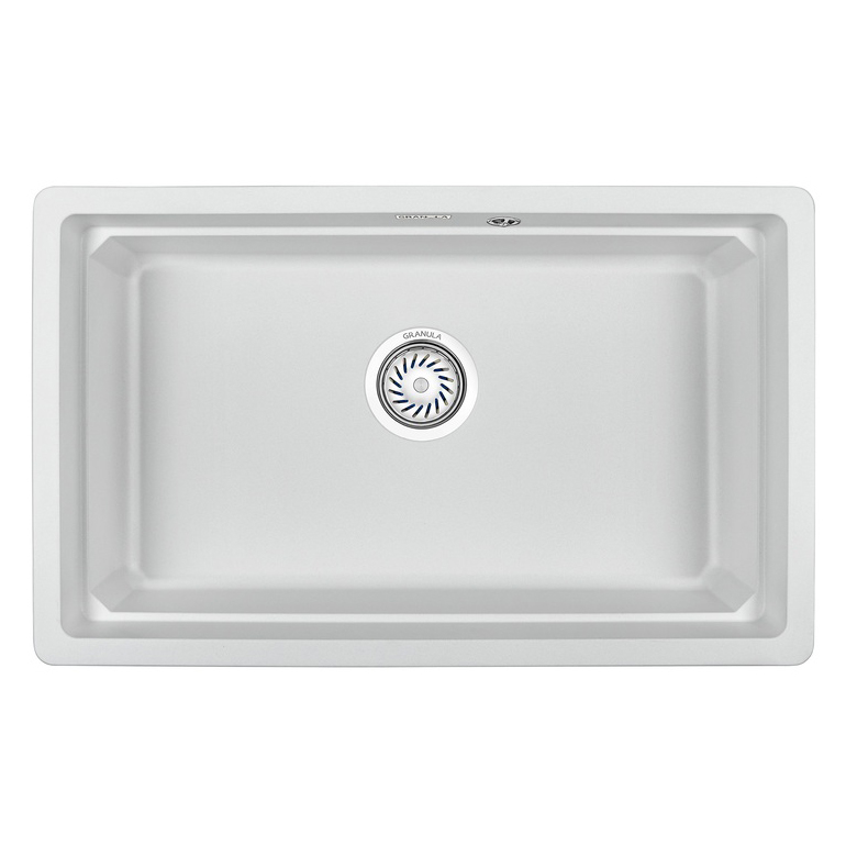 

Кухонная мойка Granula Kitchen Space 73х45 KS-7303U арктик, Белый