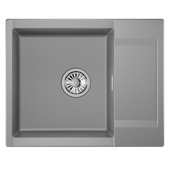 Кухонная мойка Granula Estetica 62х50 ES-6202 алюминиум, цвет серый