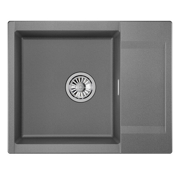 Кухонная мойка Granula Estetica 62х50 ES-6202 графит, цвет серый