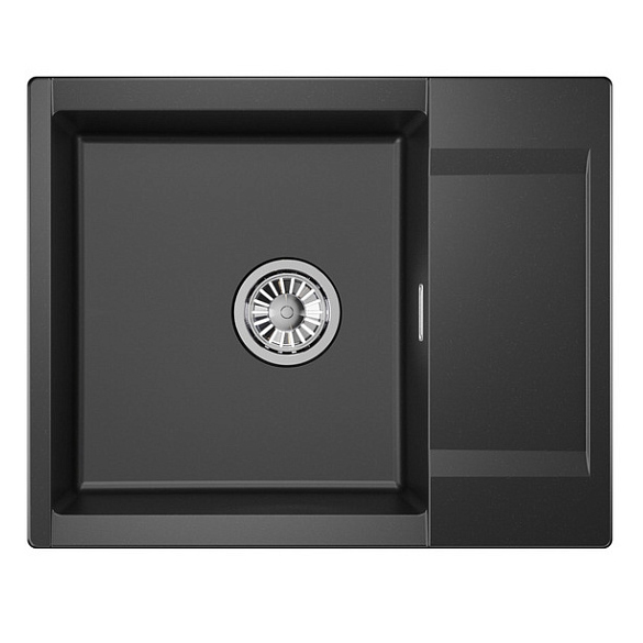 Кухонная мойка Granula Estetica 62х50 ES-6202 шварц, цвет черный